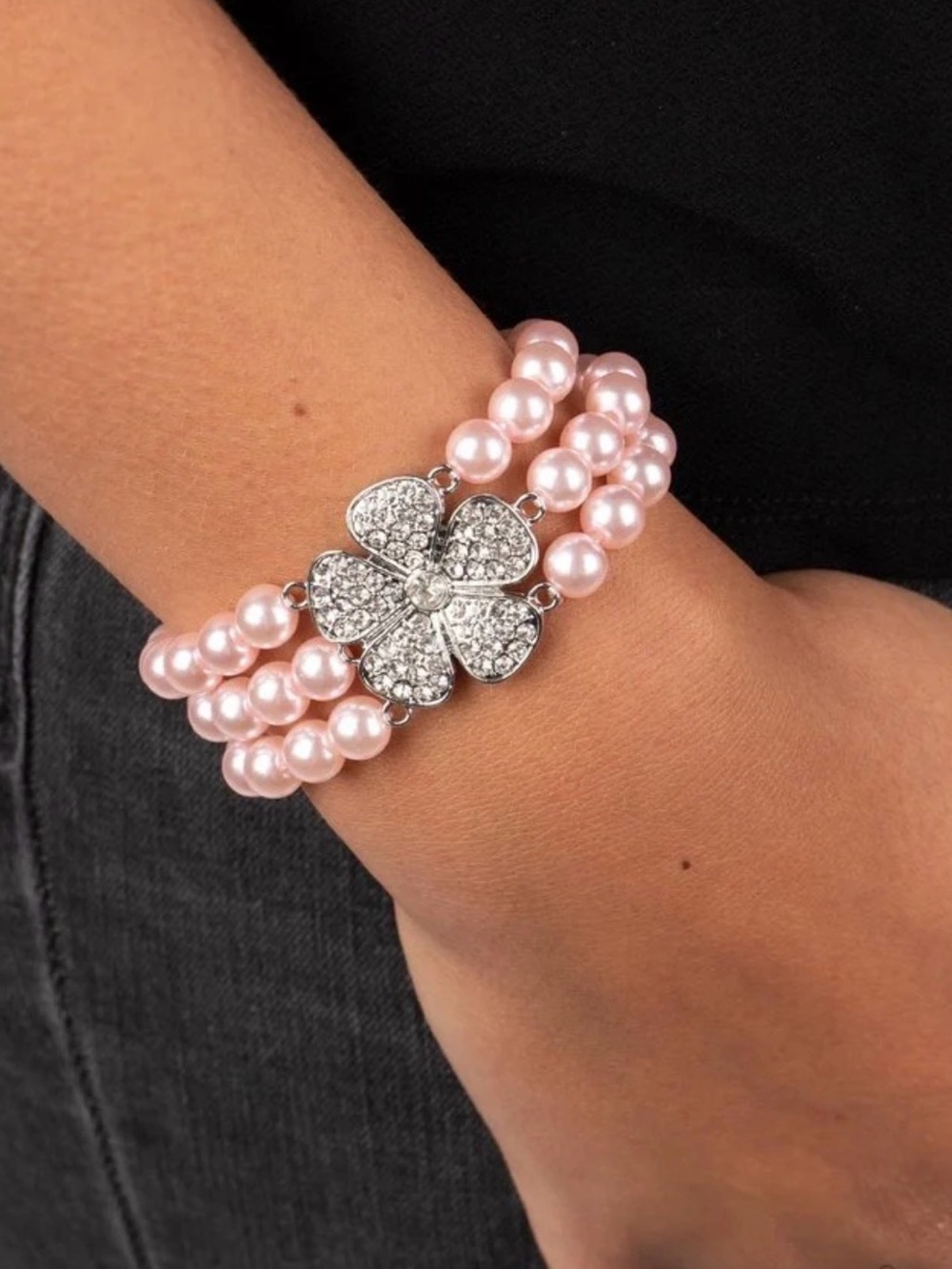 Paparazzi Bracelet ~ Park Avenue Orchard - Pink